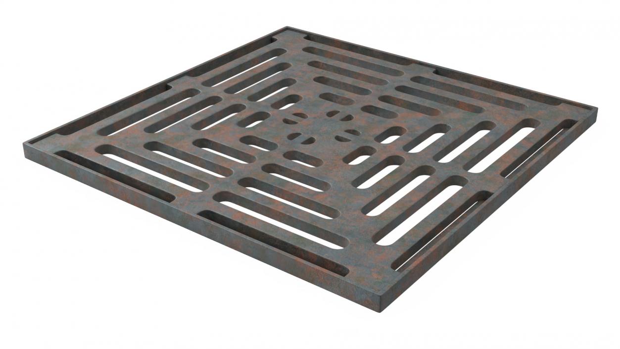 Water Drain Covers Collection 3D model