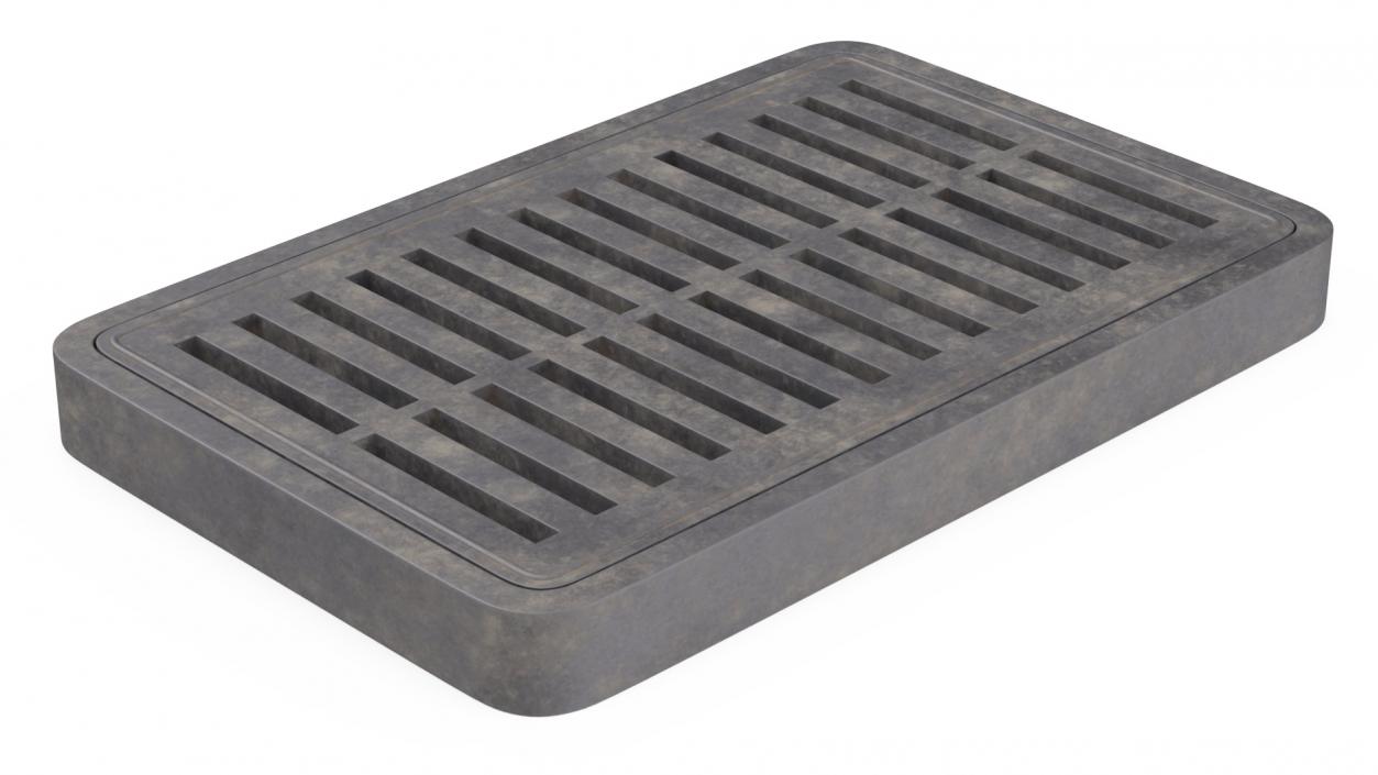 Water Drain Covers Collection 3D model