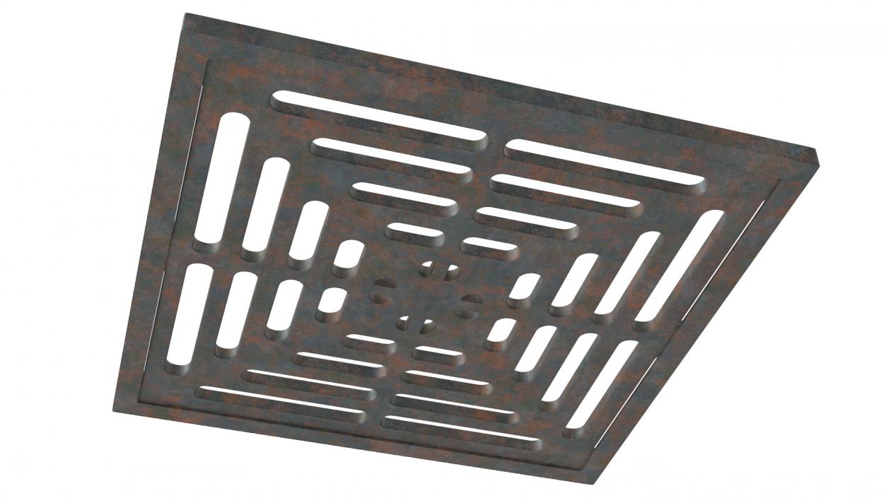 Water Drain Covers Collection 3D model