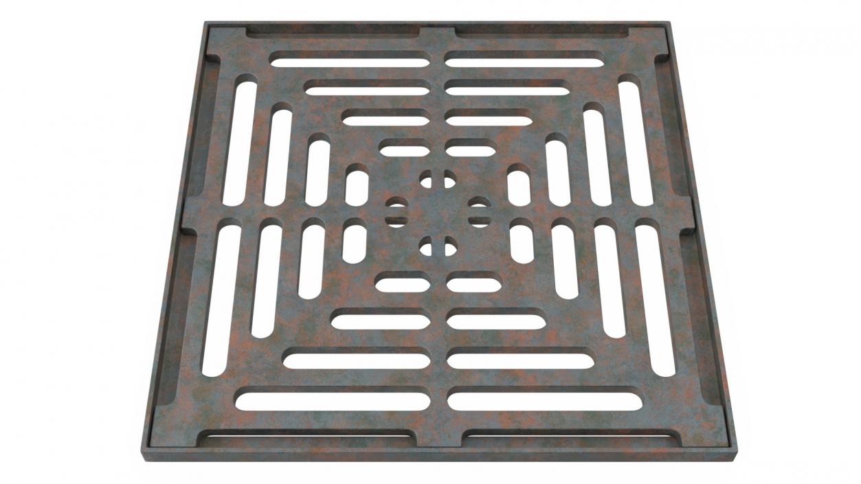 Water Drain Covers Collection 3D model