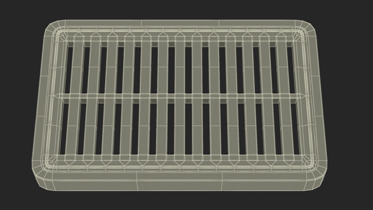 Water Drain Covers Collection 3D model