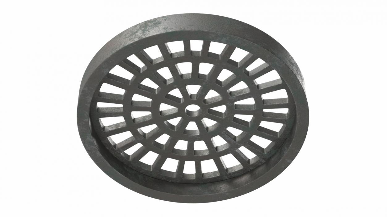 Water Drain Covers Collection 3D model