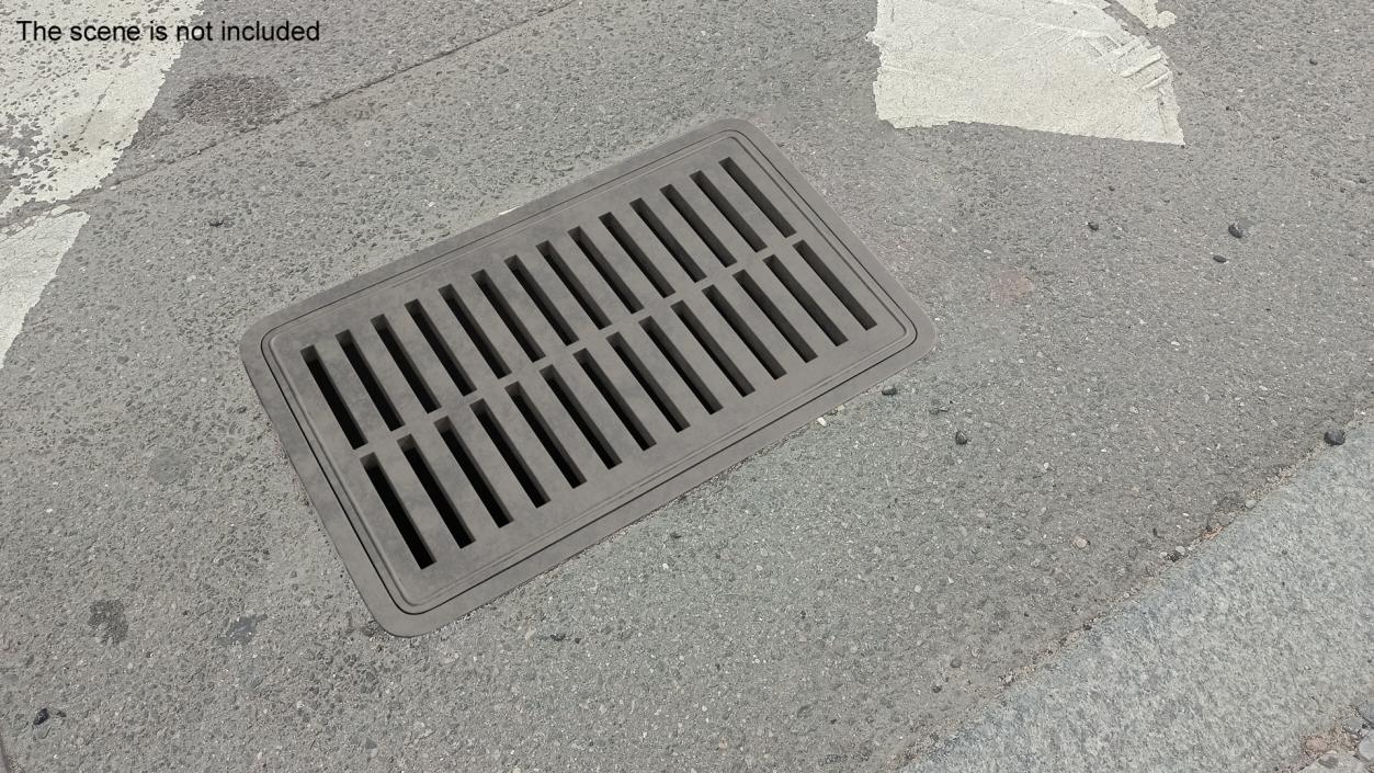 Water Drain Covers Collection 3D model