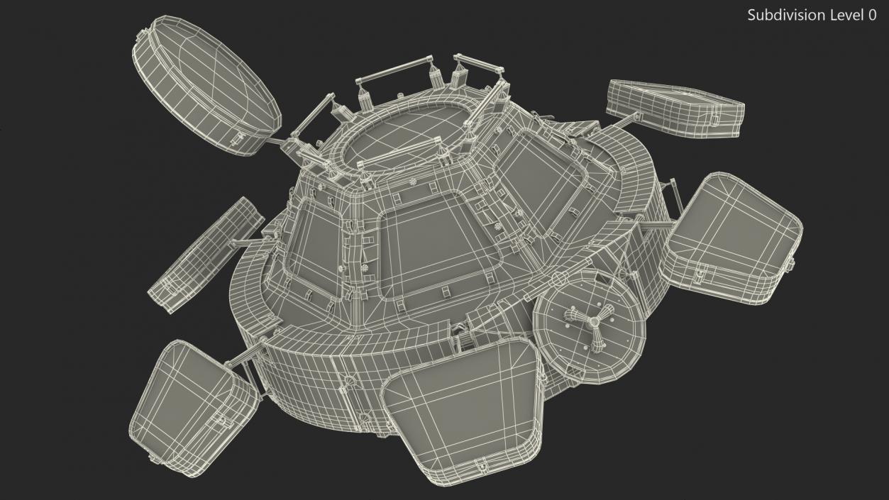 3D ISS Cupola Observational Module