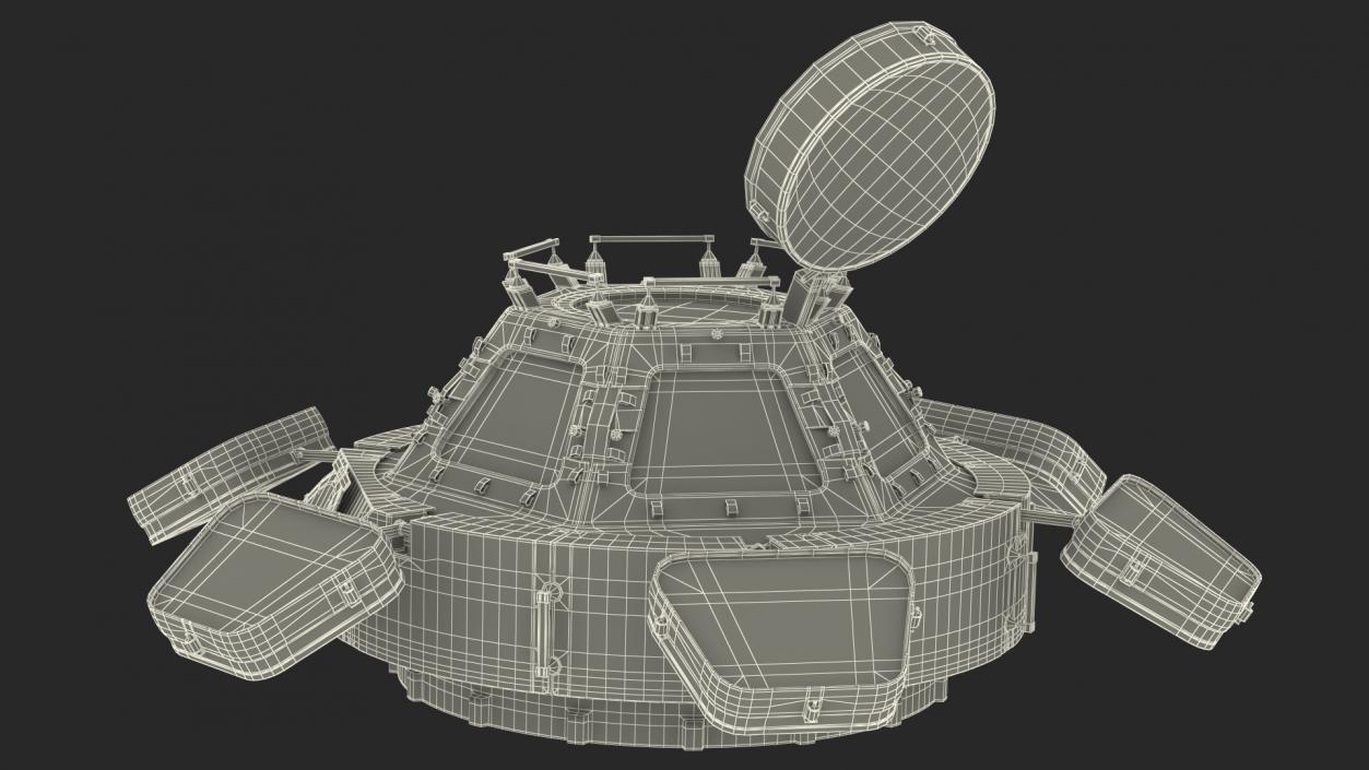 3D ISS Cupola Observational Module