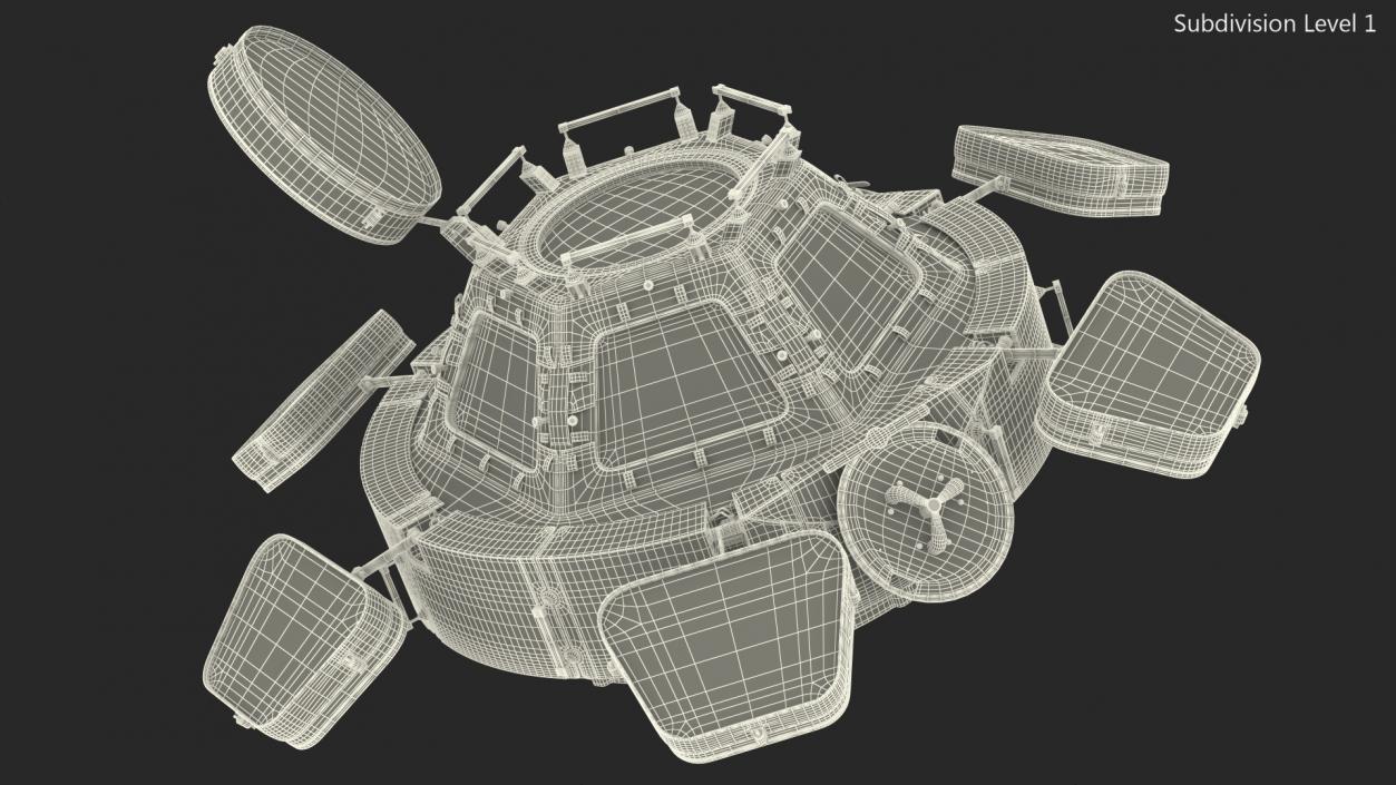 3D ISS Cupola Observational Module