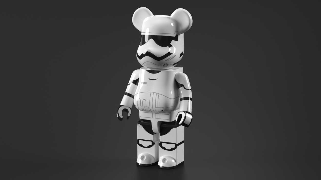 3D Collectible Figure Bearbrick Stormtrooper