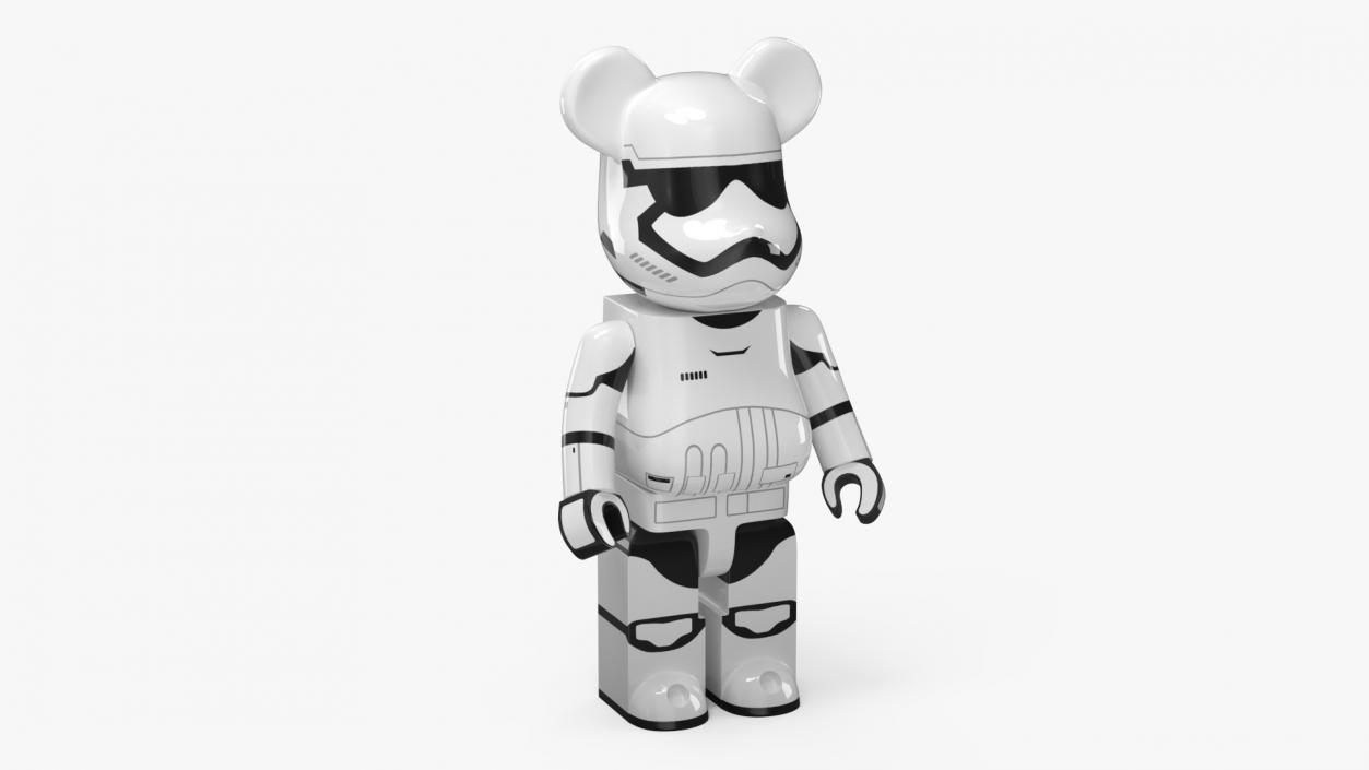 3D Collectible Figure Bearbrick Stormtrooper