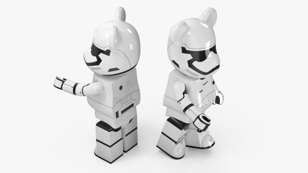 3D Collectible Figure Bearbrick Stormtrooper