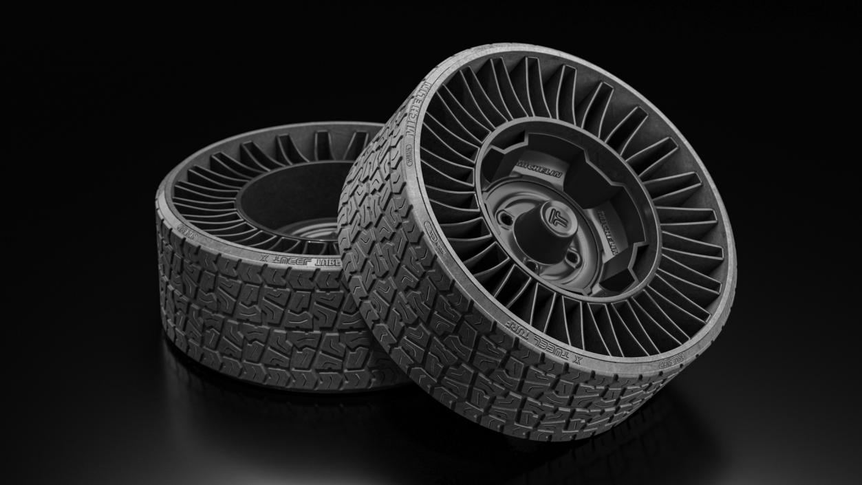 3D model Michelin Tires Collection