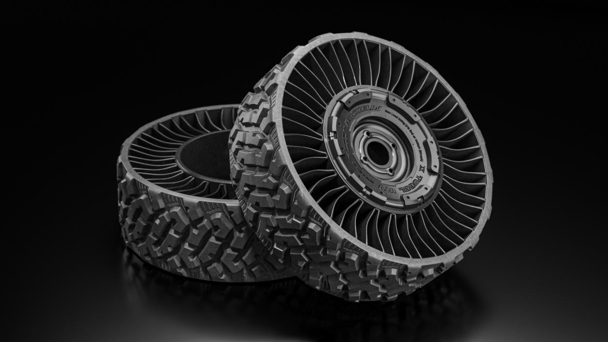 3D model Michelin Tires Collection