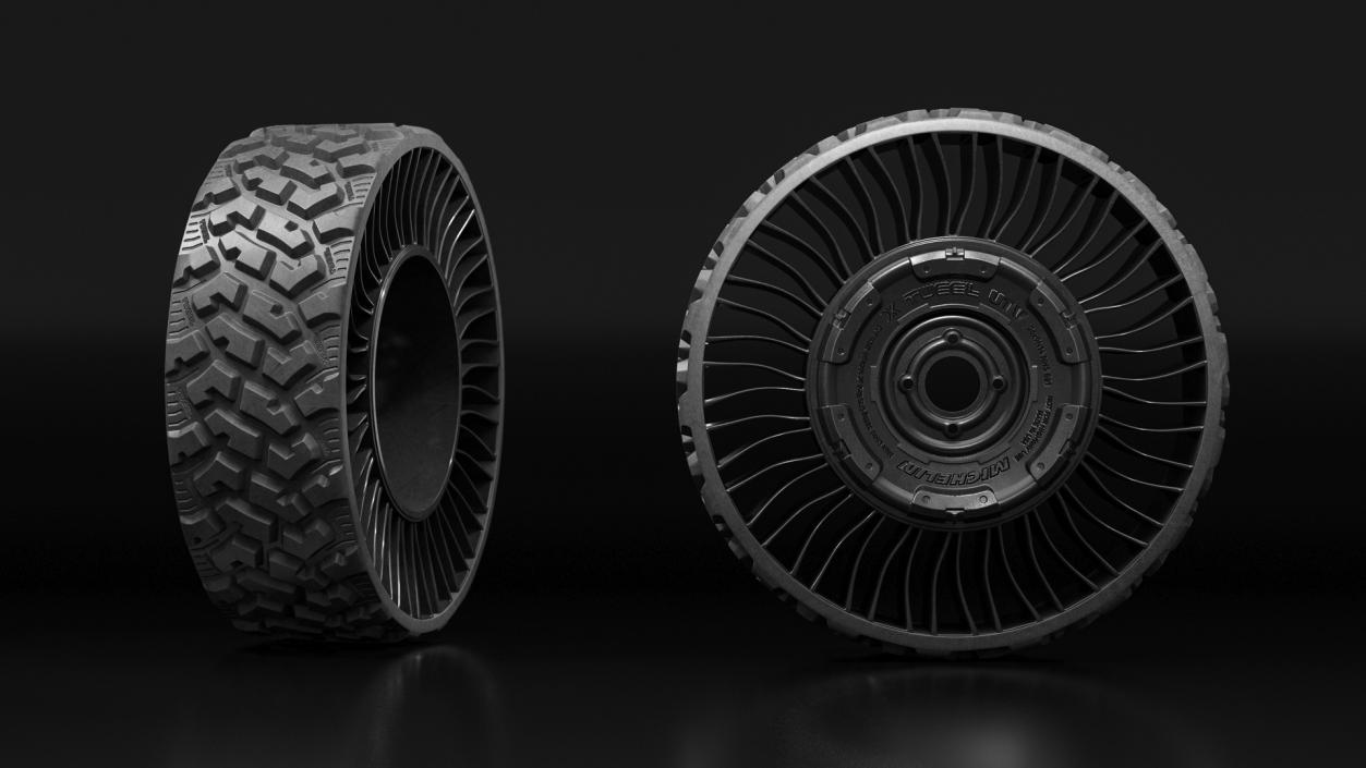 3D model Michelin Tires Collection