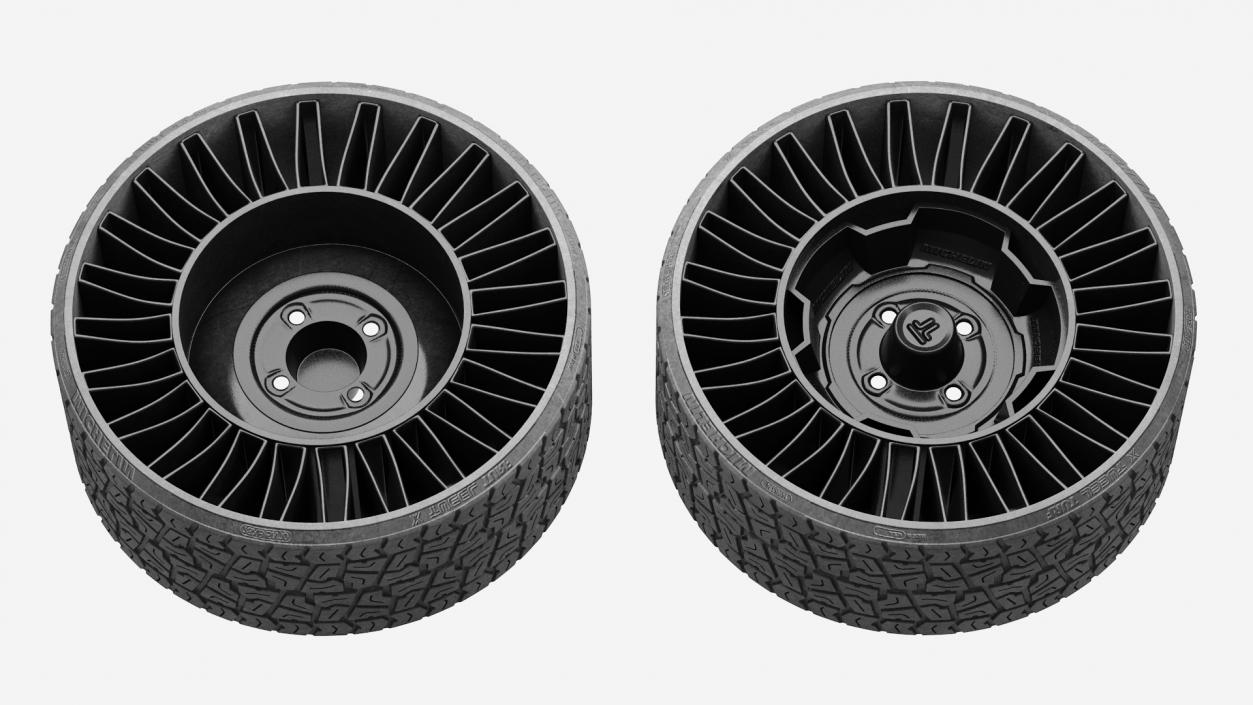 3D model Michelin Tires Collection