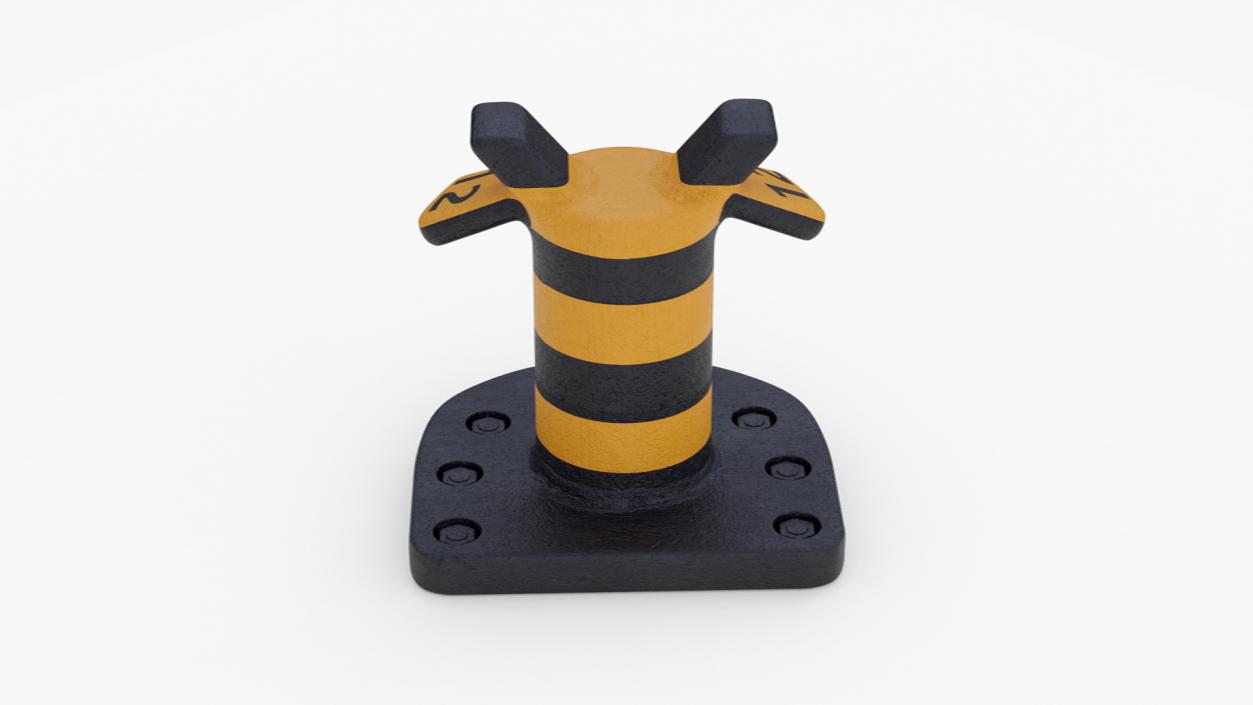 Mooring Bollards Collection 2 3D model