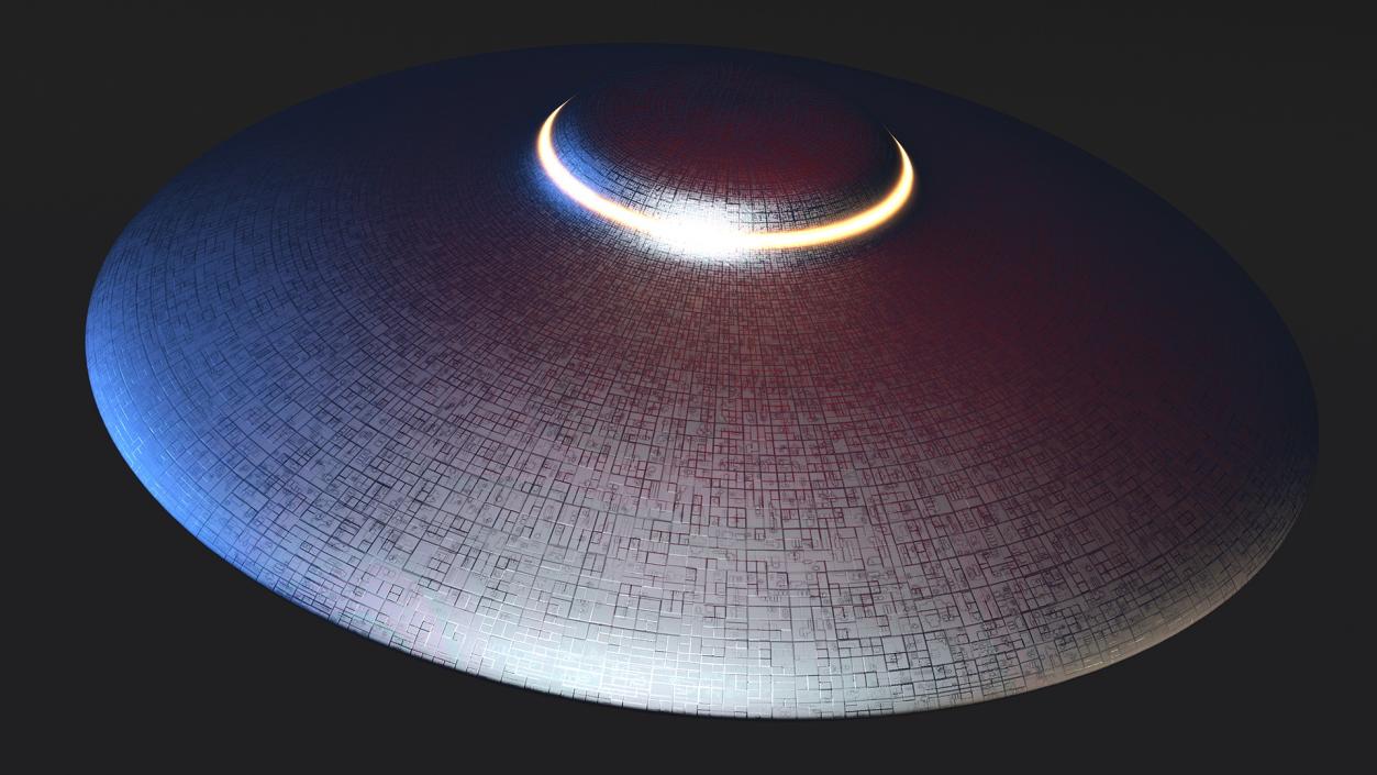 UFO Flying Saucer 3D