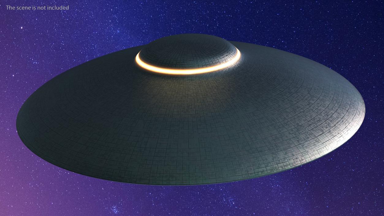 UFO Flying Saucer 3D