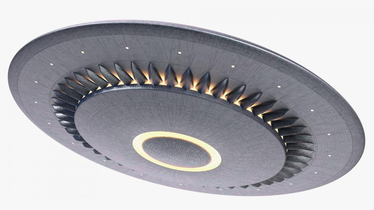 UFO Flying Saucer 3D