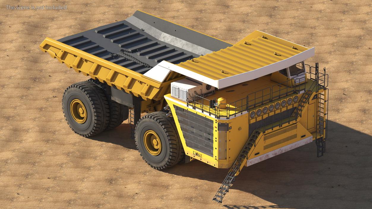 Haul Truck Bed 3D model