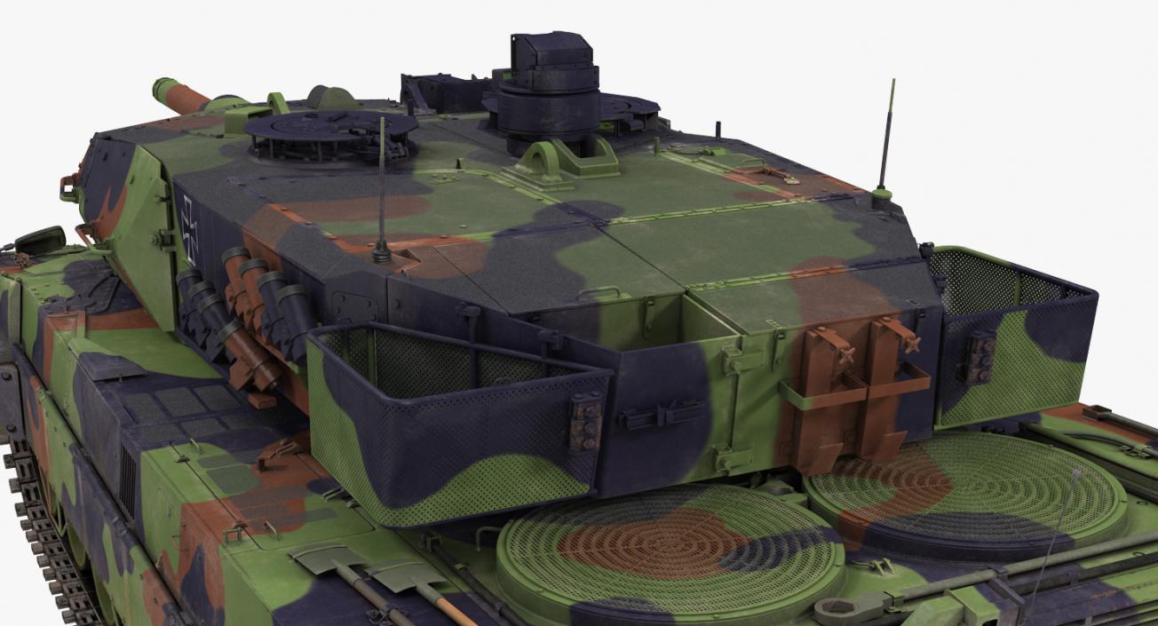 3D model German Battle Tank Leopard 2A5