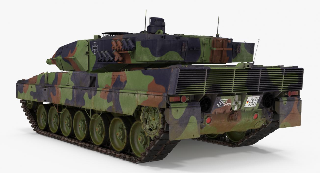 3D model German Battle Tank Leopard 2A5