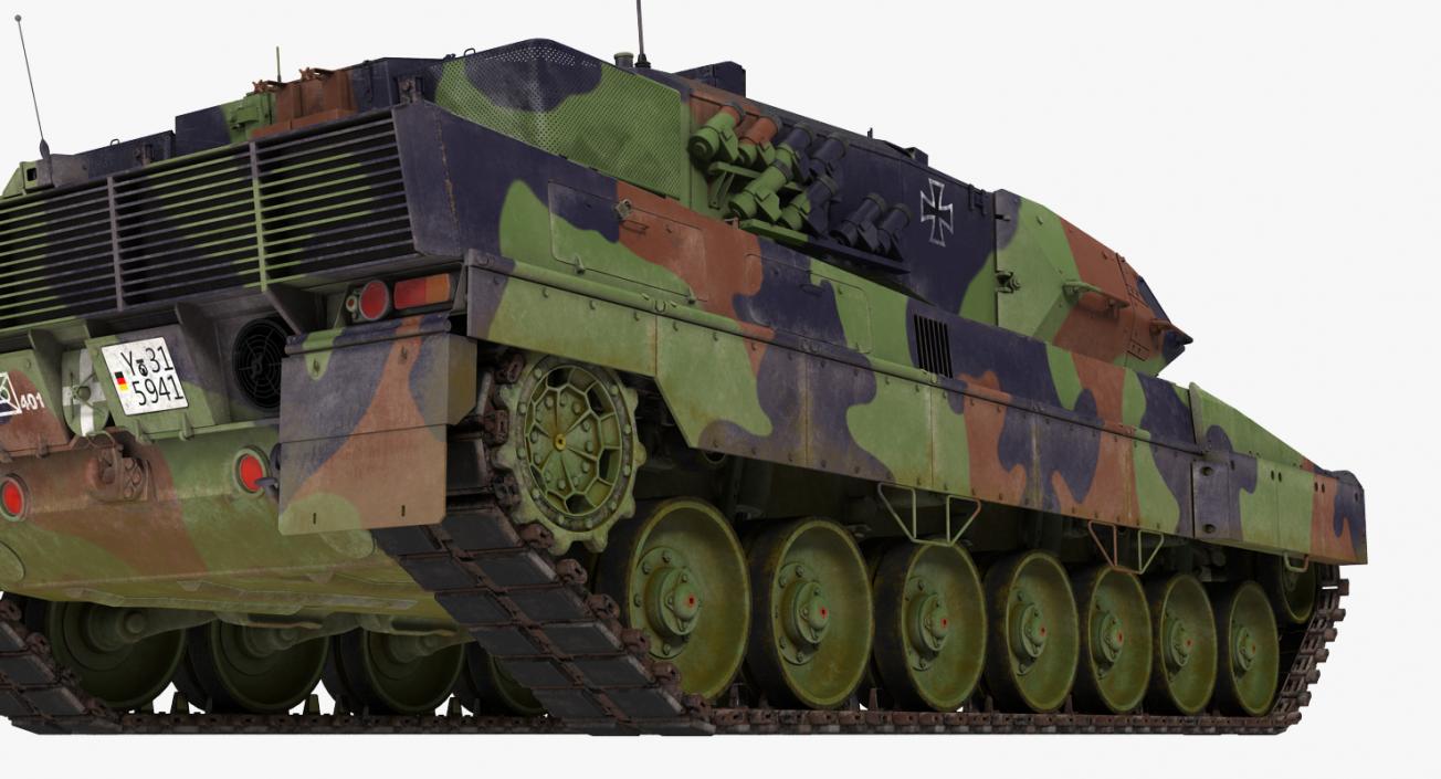 3D model German Battle Tank Leopard 2A5