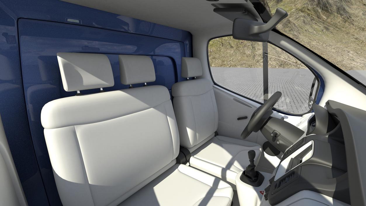 3D model Commercial Cargo Van