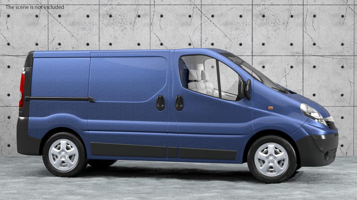 3D model Commercial Cargo Van