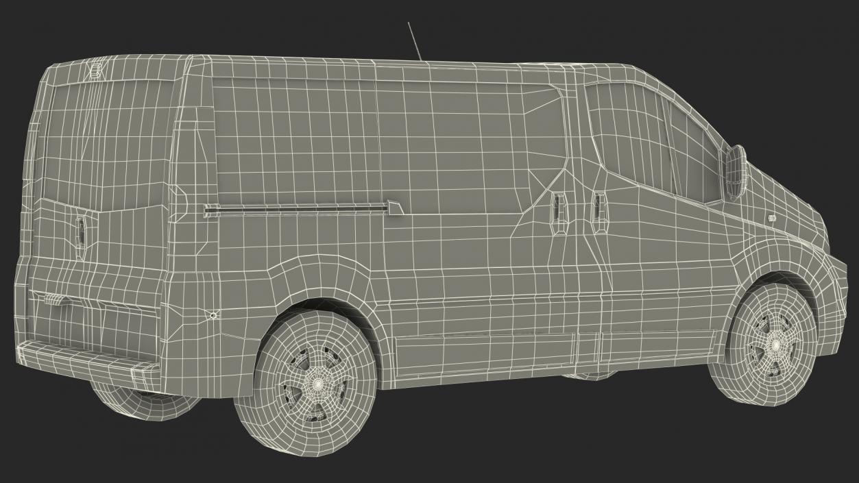 3D model Commercial Cargo Van