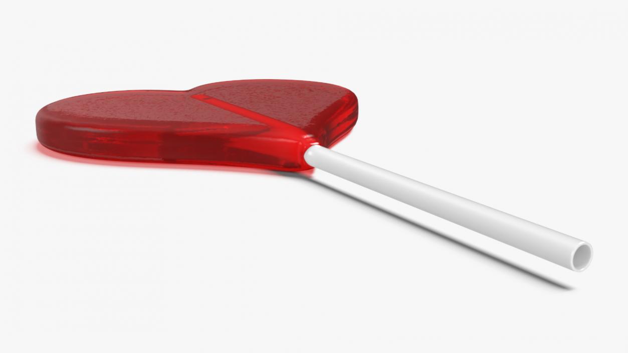 Heart Shaped Lollipop for 3D Print 3D model