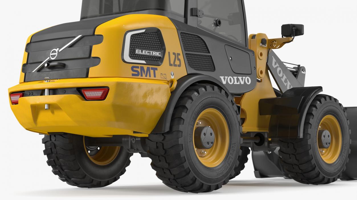 Volvo L25 Electric Loader with Bucket 3D