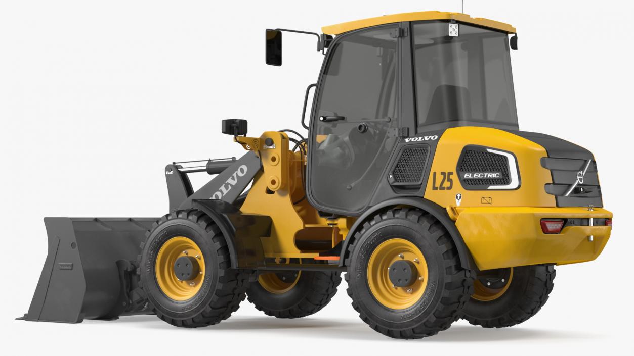 Volvo L25 Electric Loader with Bucket 3D