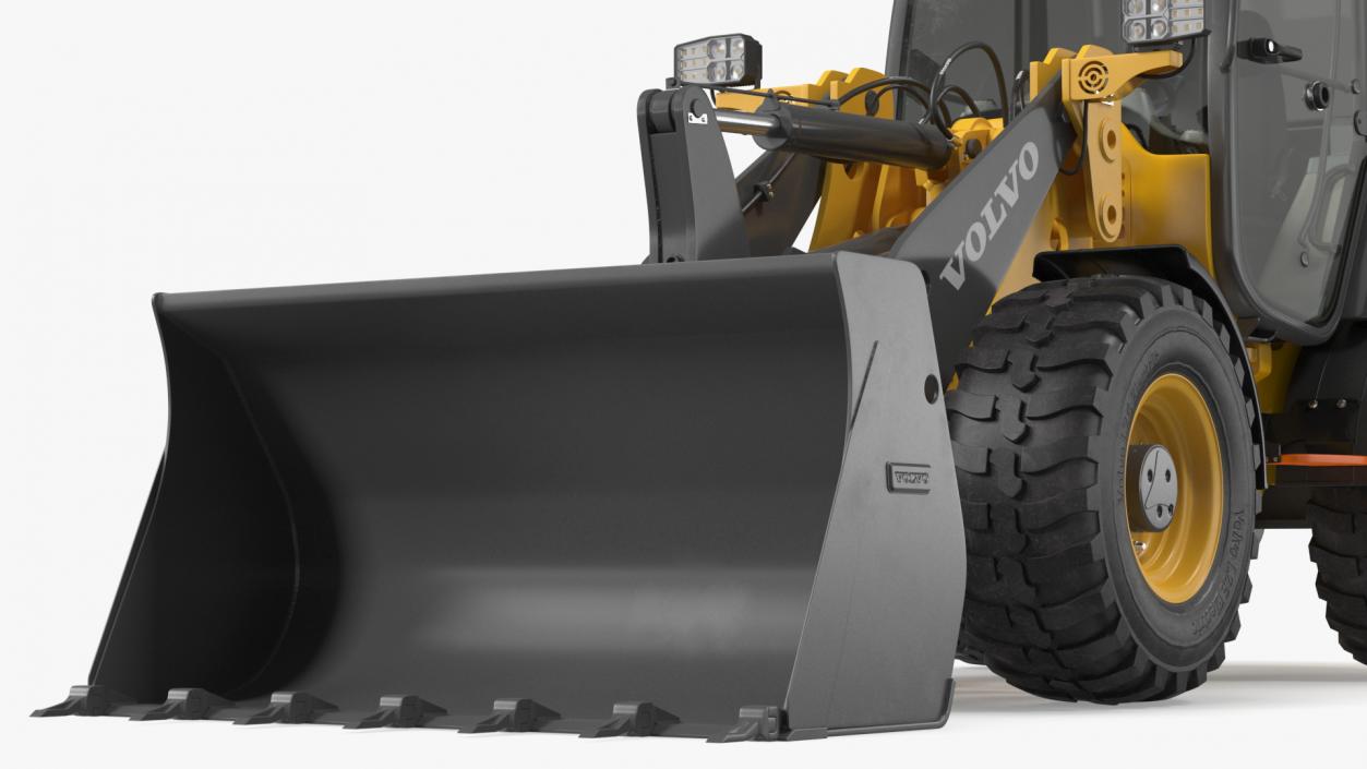 Volvo L25 Electric Loader with Bucket 3D