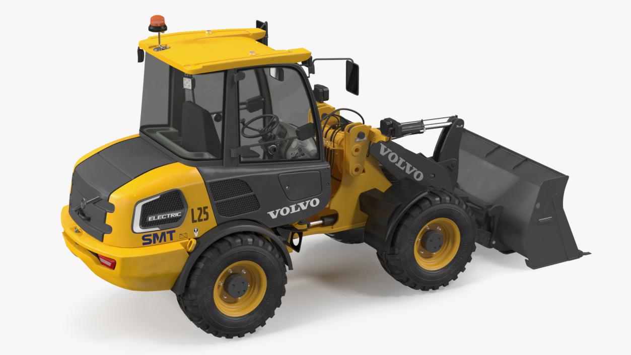 Volvo L25 Electric Loader with Bucket 3D