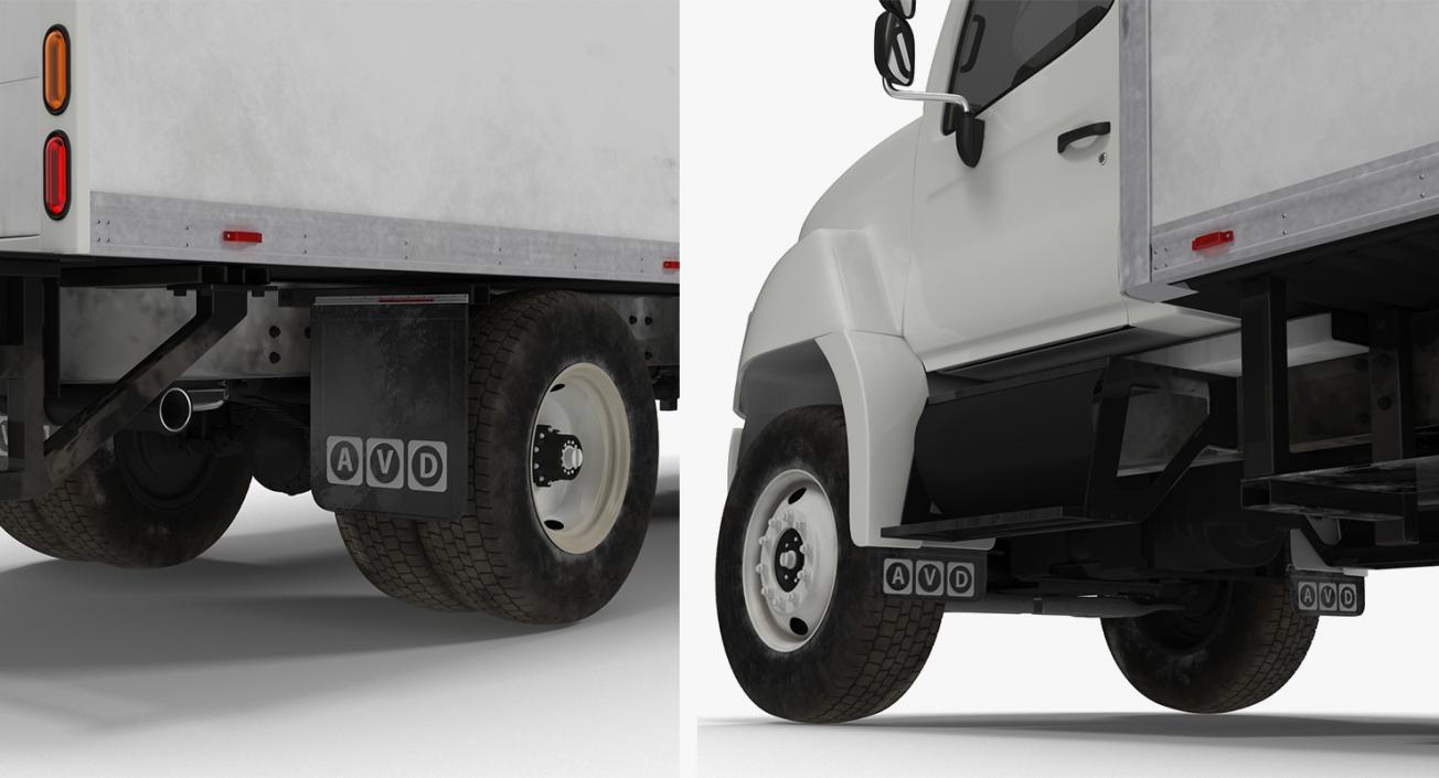 3D Box Trucks 3D Models Collection