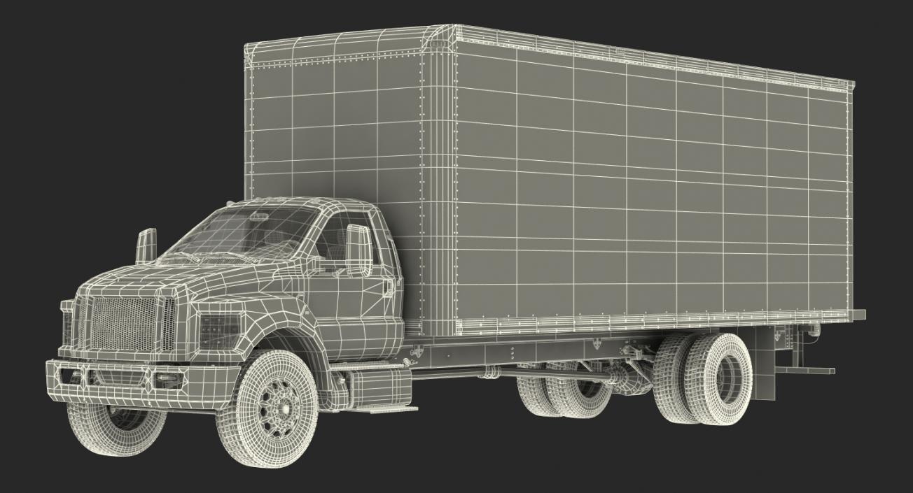 3D Box Trucks 3D Models Collection