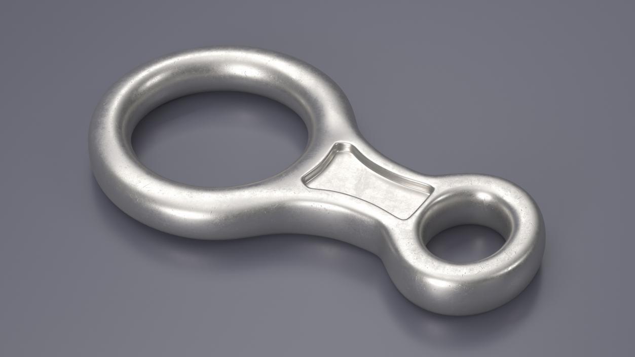 Aluminum Figure 8 Descender 3D