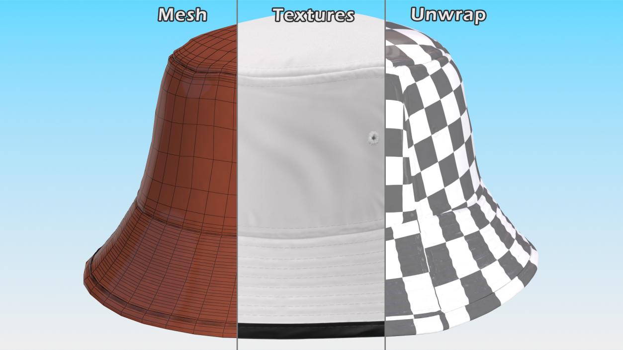 3D model Sail Bucket Hat