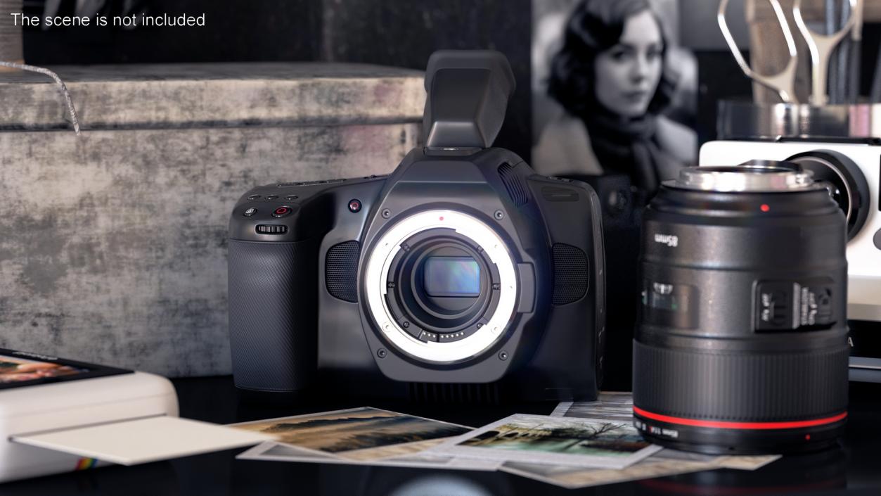 Professional Premium Camera 2 3D model