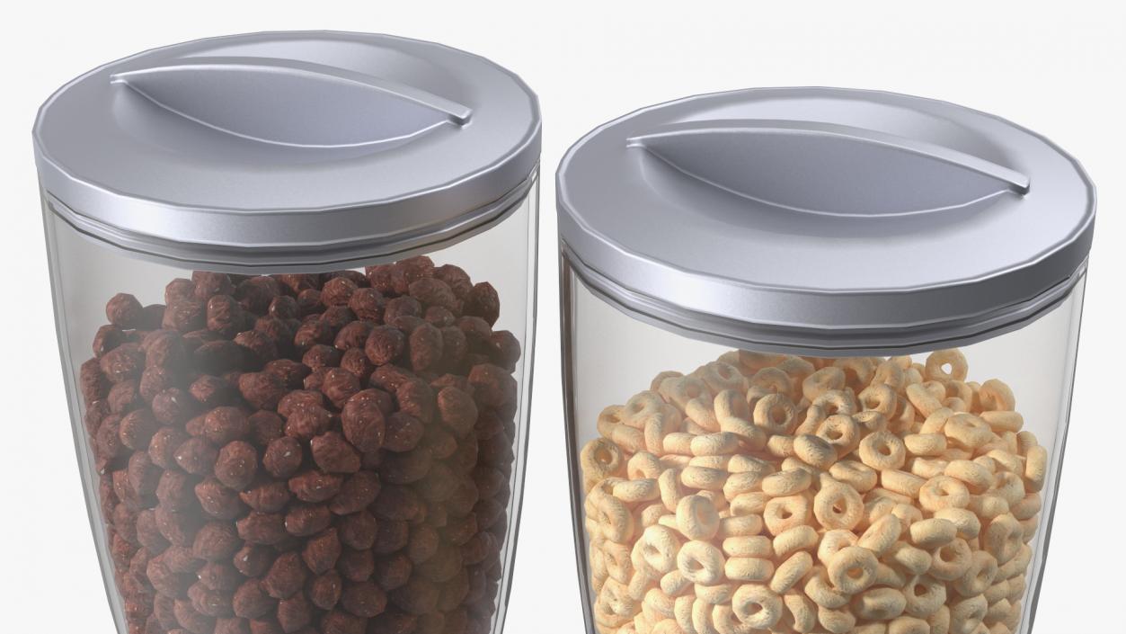 3D Dual Food IDM Dispensers with Cereal