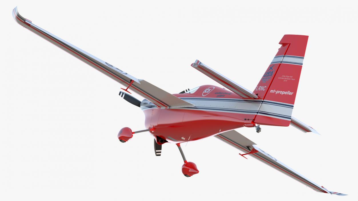 3D model Aerobatic Aircraft Zivko Edge 540 Rigged