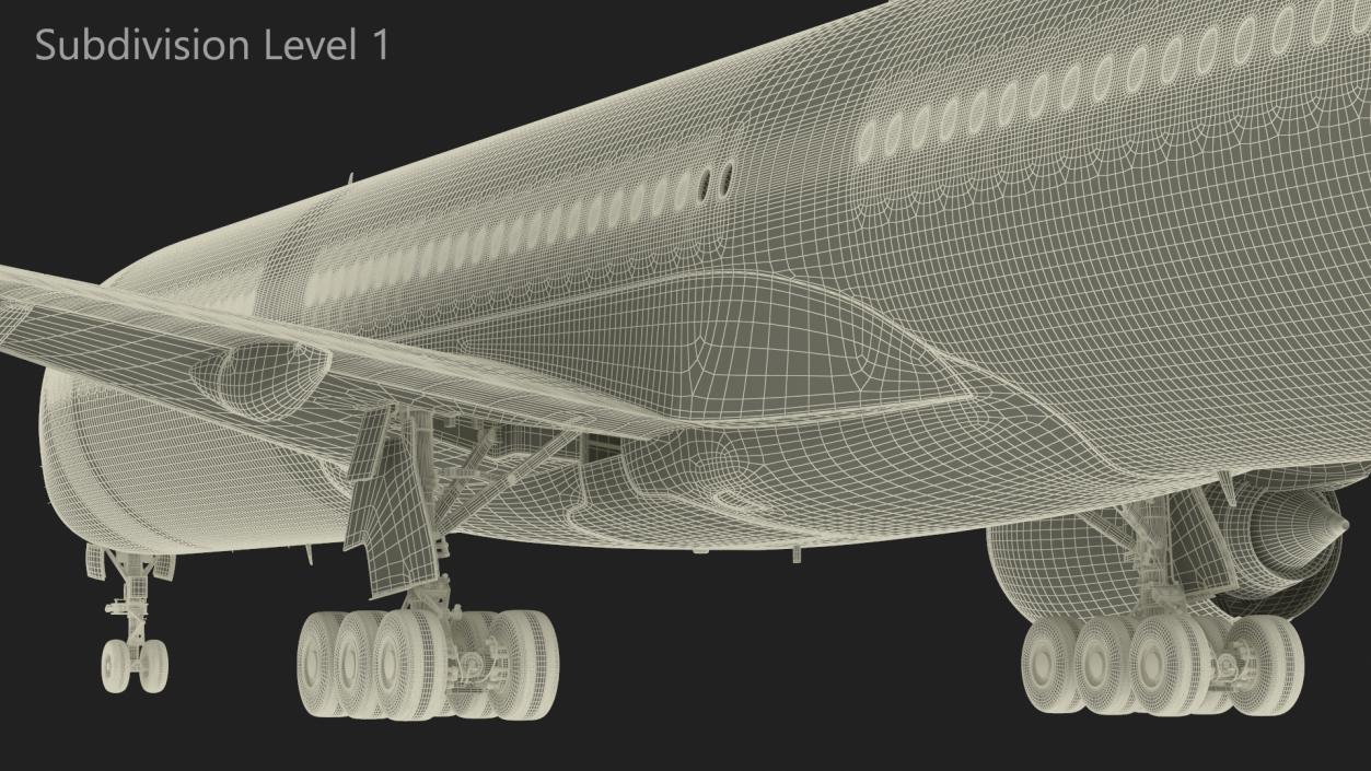 3D Air Force Base Control Tower and Airplane