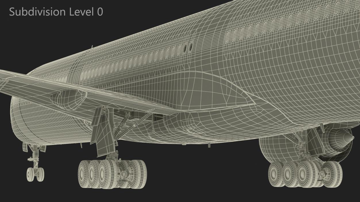 3D Air Force Base Control Tower and Airplane