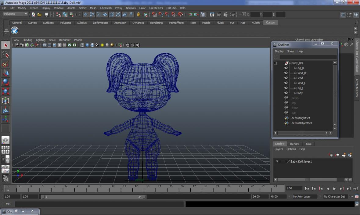 3D model LOL Doll