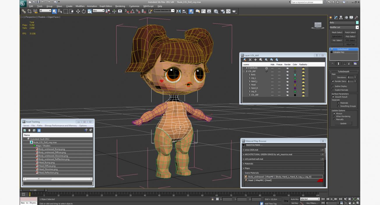 3D model LOL Doll