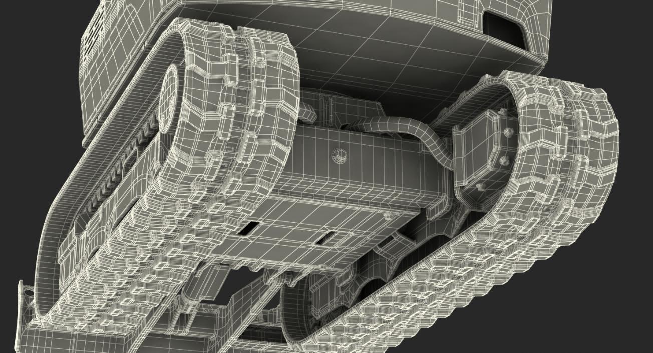 Mini Excavator with Breaker 3D