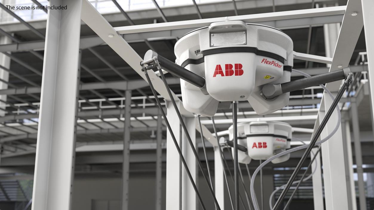 Parallel Robot ABB IRB 360 Flexpicker 3D