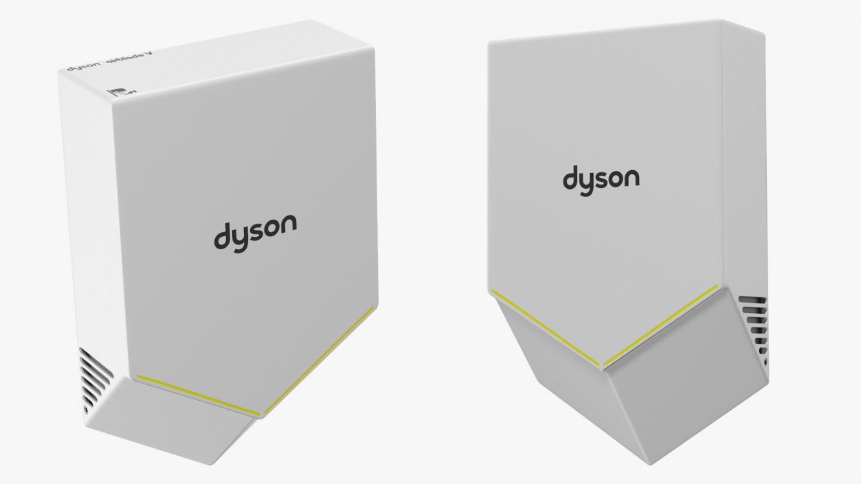 3D Hand Dryer Dyson Airblade Plastic model