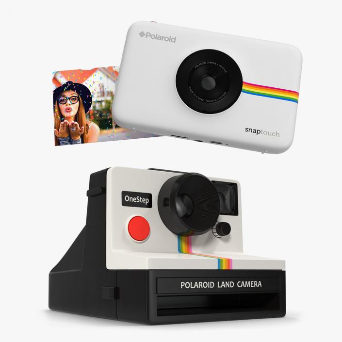 Polaroid Cameras 3D Models Collection 3D