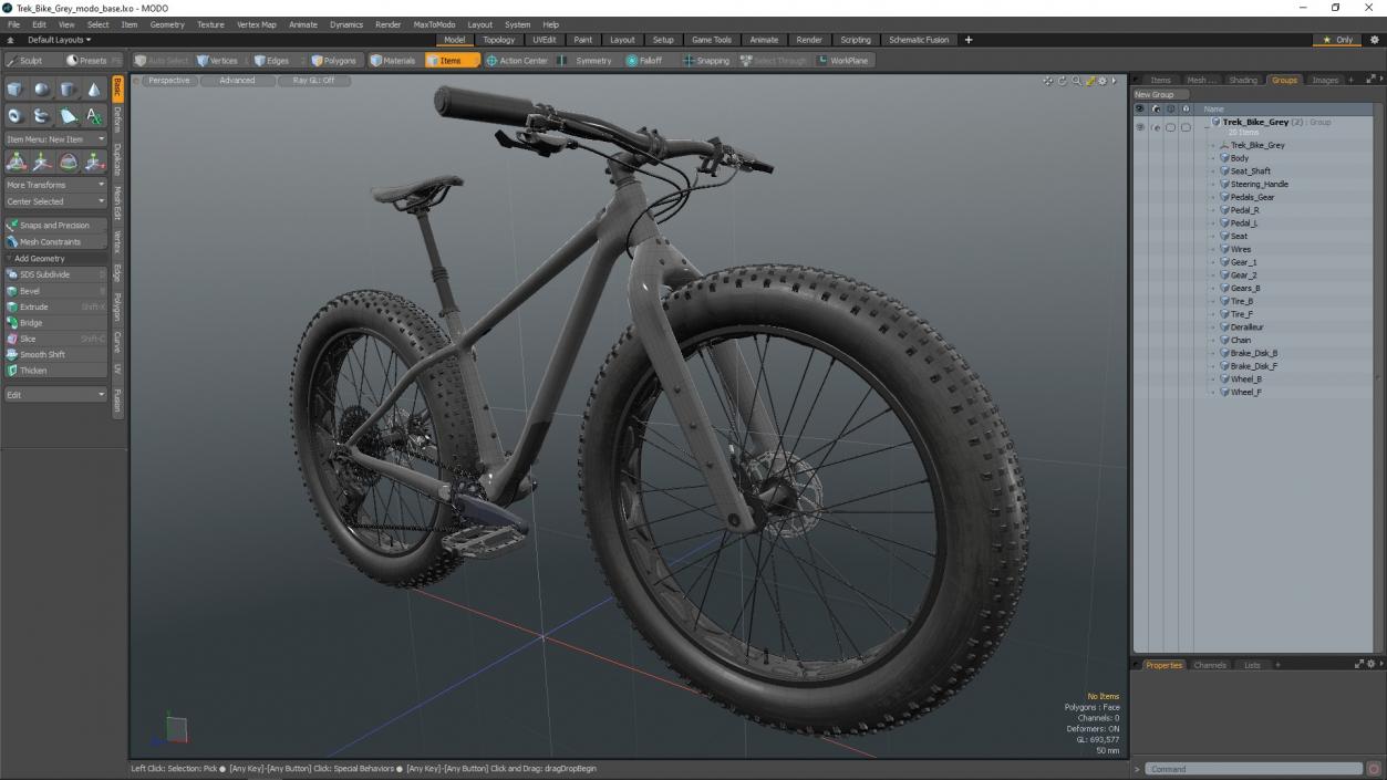 3D Trek Bike Grey 2