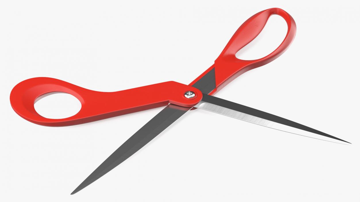 3D model Fabric Scissors